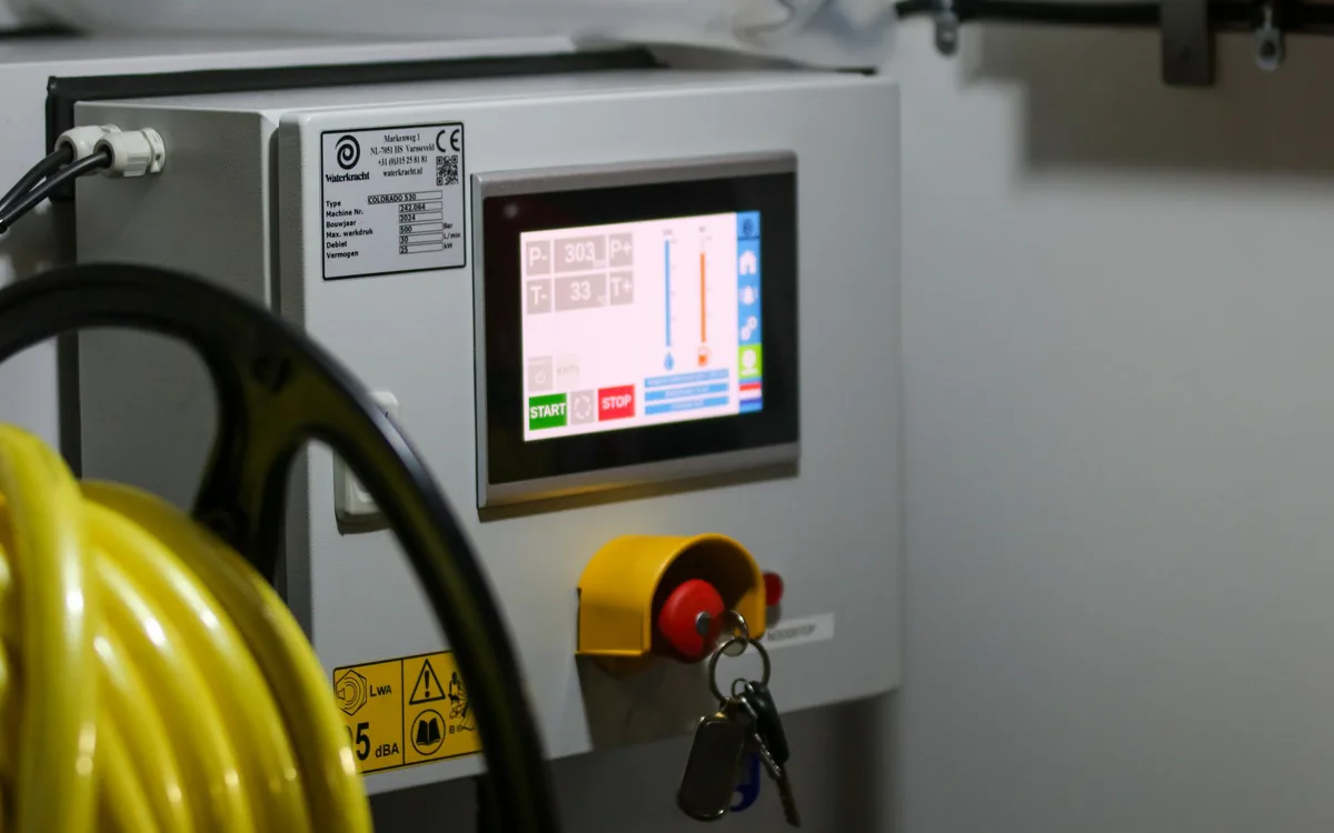 Panel sterowania automatyki przemysłowej