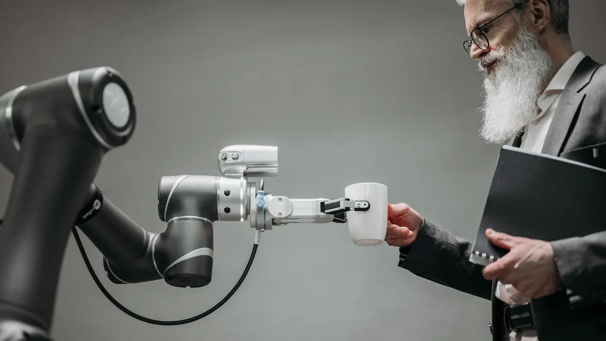 robot współpracujący cobot